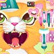 Кошечка у стоматолога